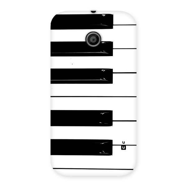 Paino Keys Printed Classy Back Case for Moto E