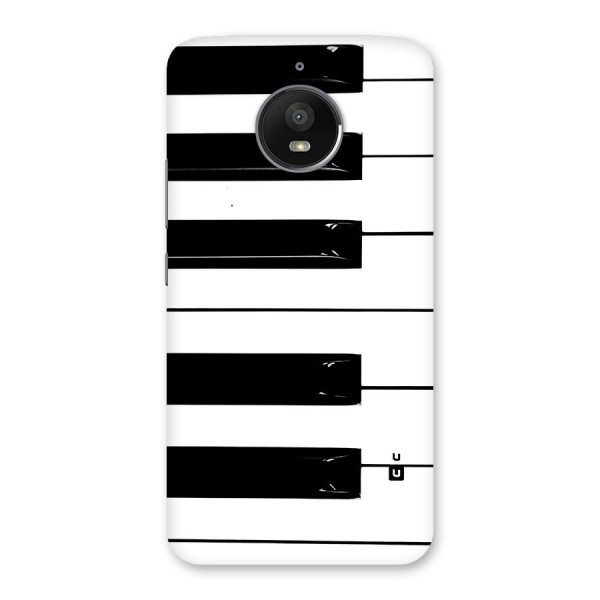 Paino Keys Printed Classy Back Case for Moto E4 Plus