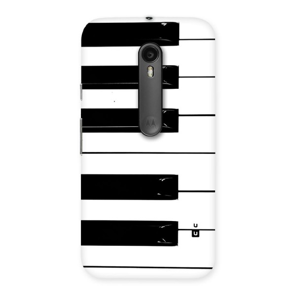 Paino Keys Printed Classy Back Case for Moto G3