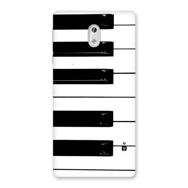 Paino Keys Printed Classy Back Case for Nokia 3