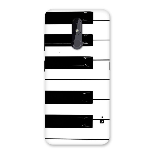 Paino Keys Printed Classy Back Case for Nokia 3.2