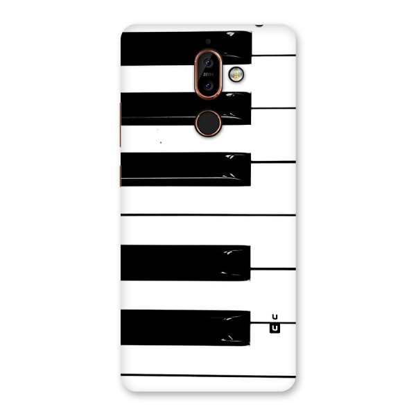 Paino Keys Printed Classy Back Case for Nokia 7 Plus