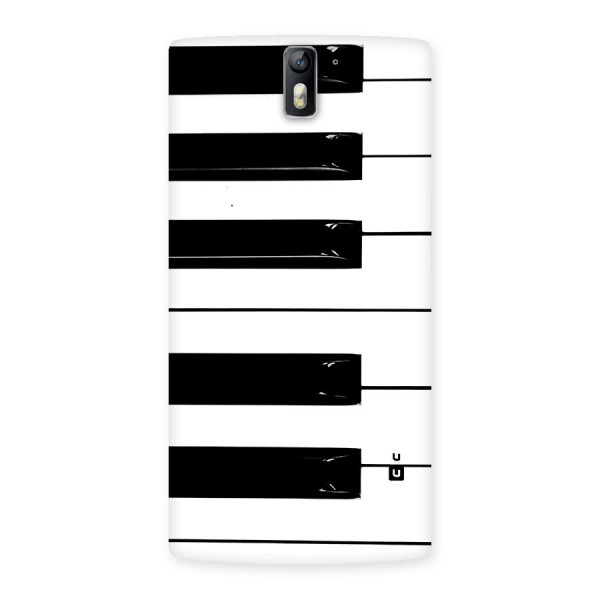 Paino Keys Printed Classy Back Case for OnePlus One