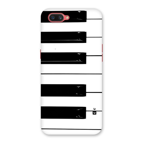 Paino Keys Printed Classy Back Case for Oppo A3s