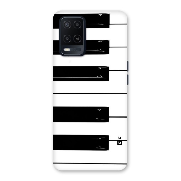 Paino Keys Printed Classy Back Case for Oppo A54