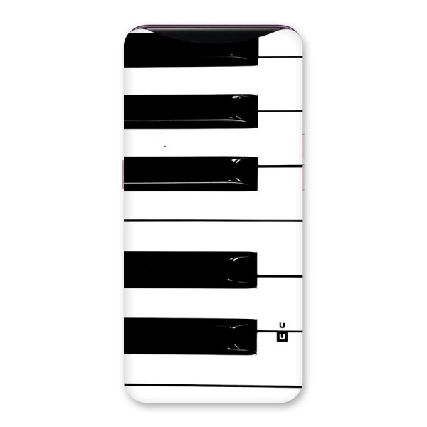 Paino Keys Printed Classy Back Case for Oppo Find X