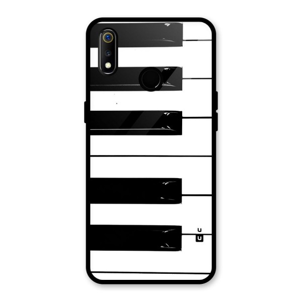 Paino Keys Printed Classy Back Case for Realme 3