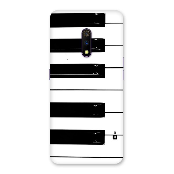 Paino Keys Printed Classy Back Case for Realme X