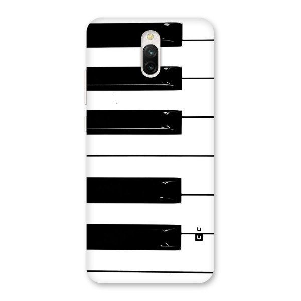 Paino Keys Printed Classy Back Case for Redmi 8A Dual