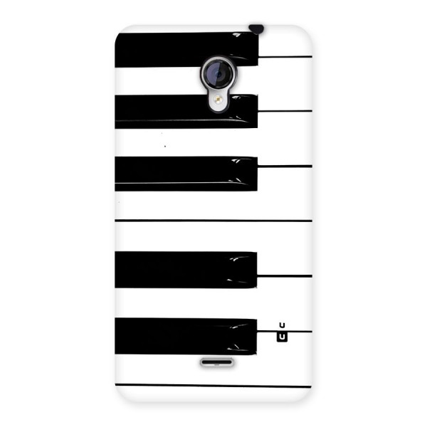 Paino Keys Printed Classy Back Case for Unite 2 A106