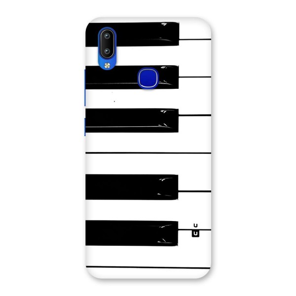 Paino Keys Printed Classy Back Case for Vivo Y91