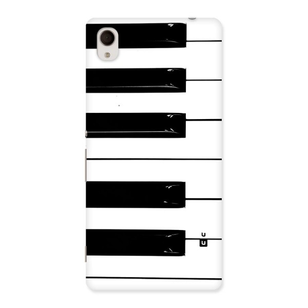 Paino Keys Printed Classy Back Case for Xperia M4 Aqua