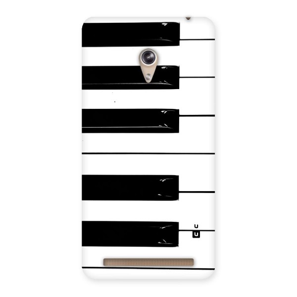 Paino Keys Printed Classy Back Case for Zenfone 6