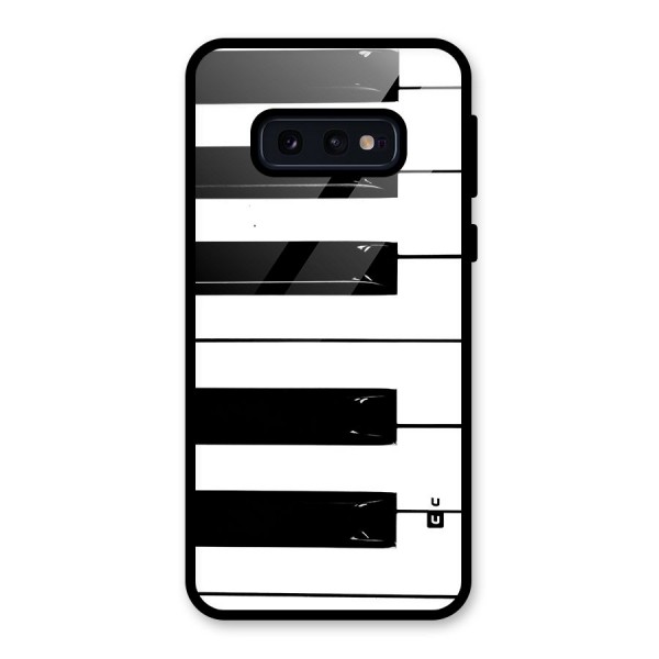 Paino Keys Printed Classy Glass Back Case for Galaxy S10e