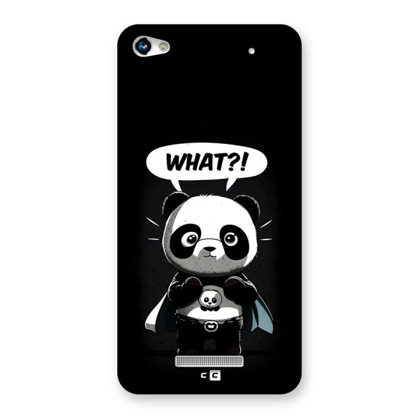 Panda What Confused Back Case for Canvas Hue 2 A316