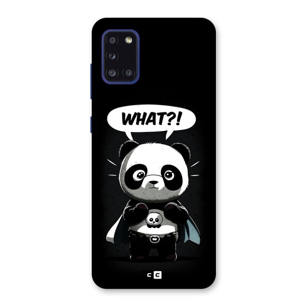 Panda What Confused Back Case for Galaxy A31