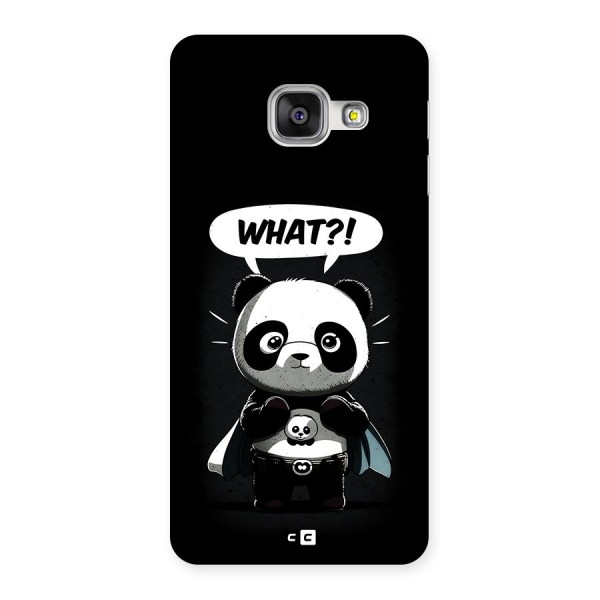 Panda What Confused Back Case for Galaxy A3 (2016)