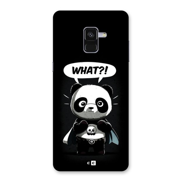 Panda What Confused Back Case for Galaxy A8 Plus