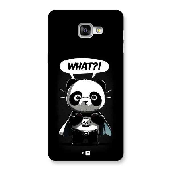 Panda What Confused Back Case for Galaxy A9