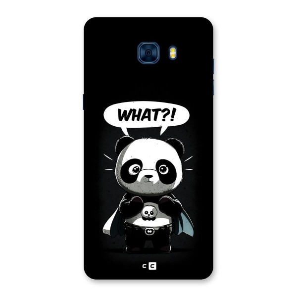 Panda What Confused Back Case for Galaxy C7 Pro