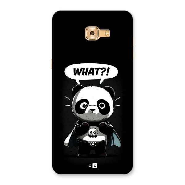 Panda What Confused Back Case for Galaxy C9 Pro