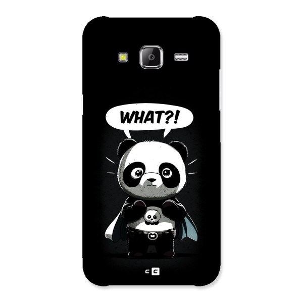 Panda What Confused Back Case for Galaxy J5