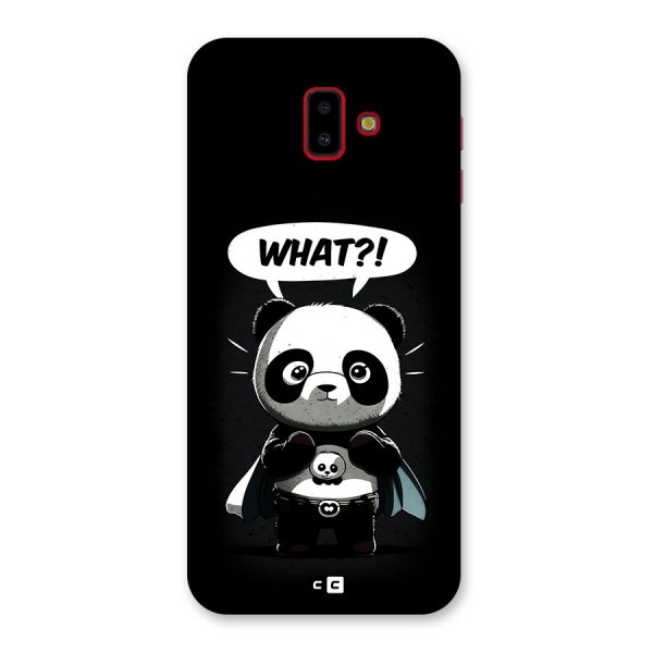 Panda What Confused Back Case for Galaxy J6 Plus