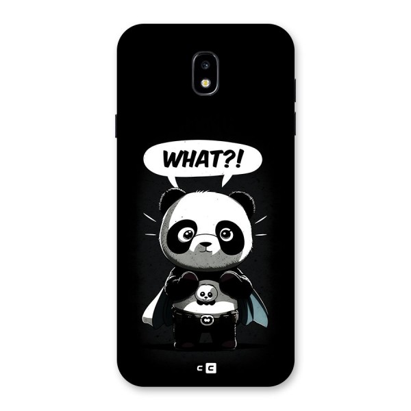 Panda What Confused Back Case for Galaxy J7 Pro