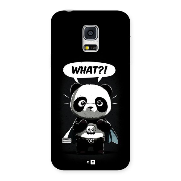 Panda What Confused Back Case for Galaxy S5 Mini