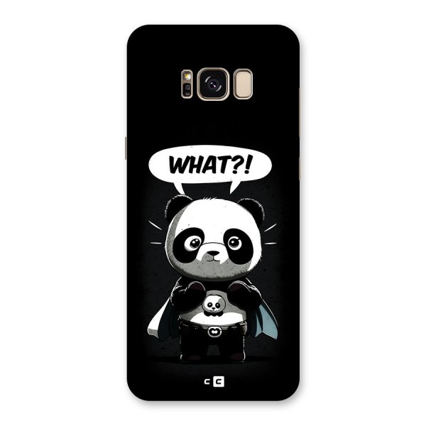 Panda What Confused Back Case for Galaxy S8 Plus