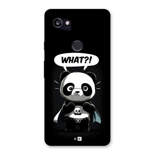 Panda What Confused Back Case for Google Pixel 2 XL