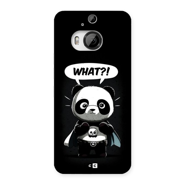 Panda What Confused Back Case for HTC One M9 Plus