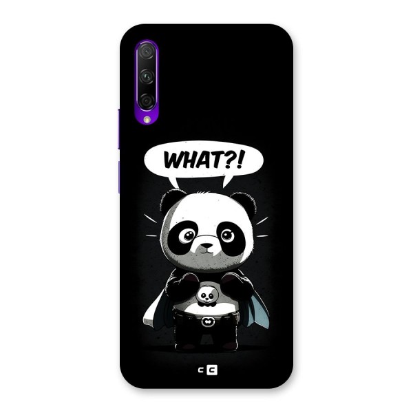 Panda What Confused Back Case for Honor 9X Pro