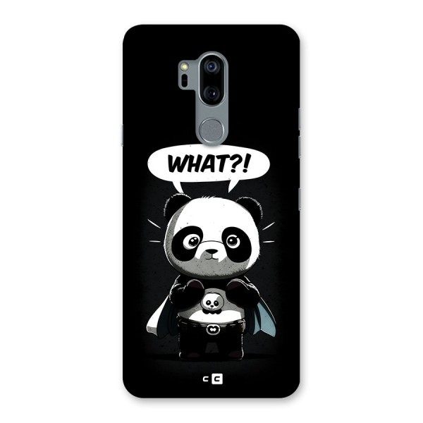 Panda What Confused Back Case for LG G7
