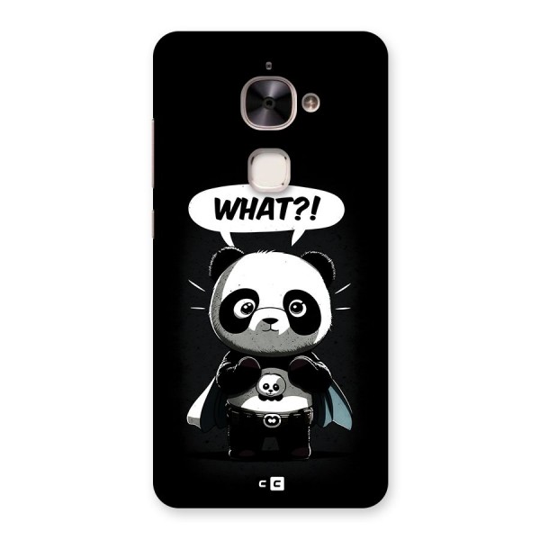 Panda What Confused Back Case for Le 2