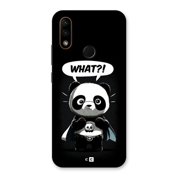 Panda What Confused Back Case for Lenovo A6 Note