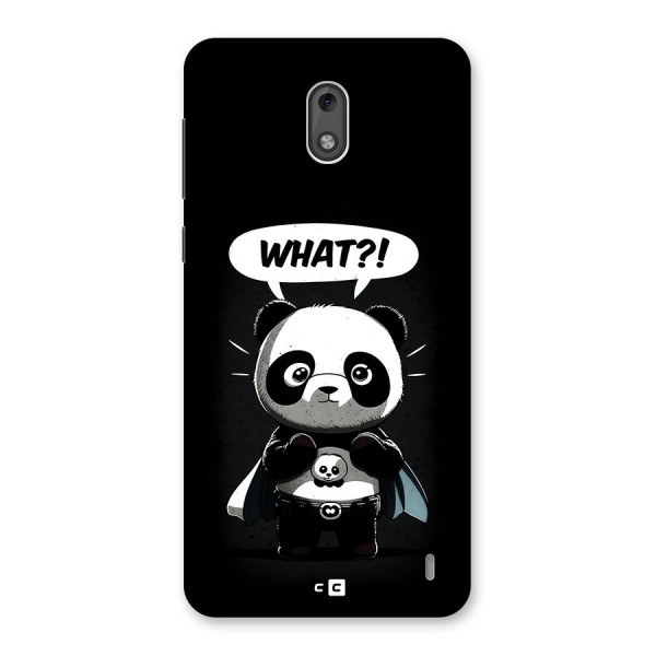 Panda What Confused Back Case for Nokia 2