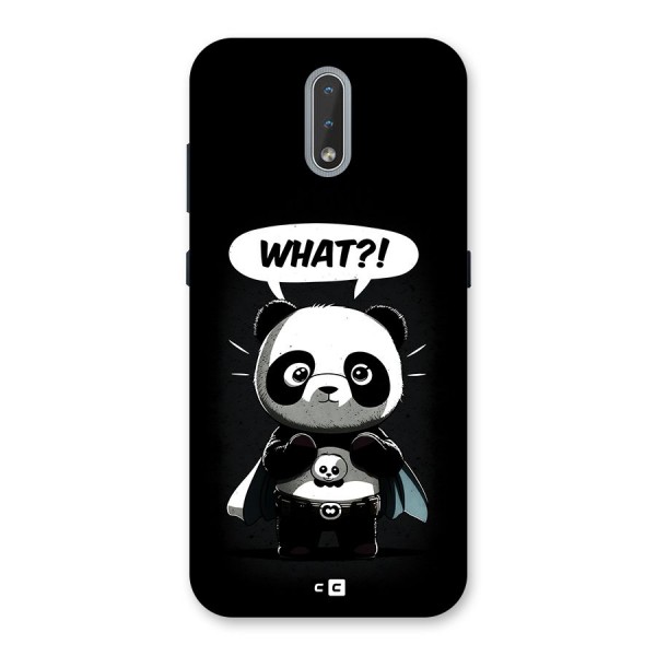 Panda What Confused Back Case for Nokia 2.3