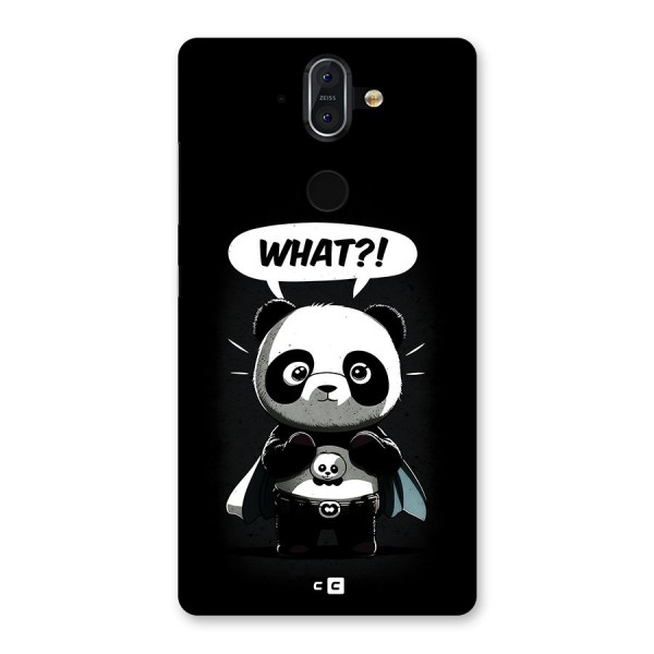 Panda What Confused Back Case for Nokia 8 Sirocco