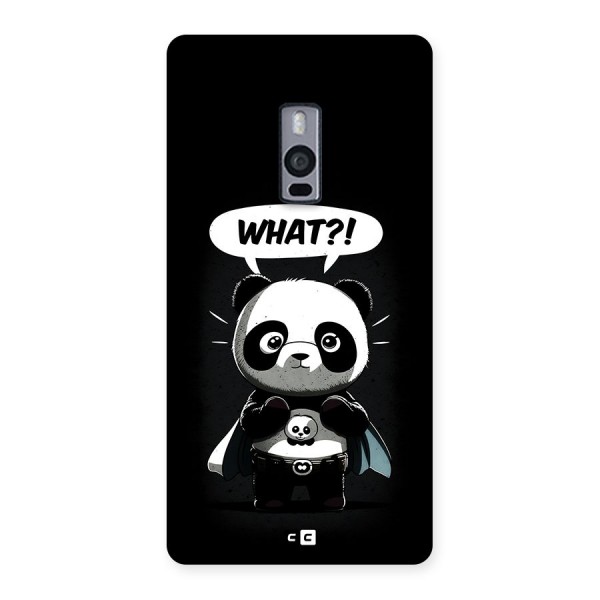 Panda What Confused Back Case for OnePlus 2