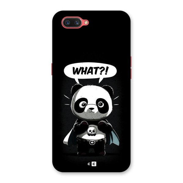 Panda What Confused Back Case for Oppo A3s