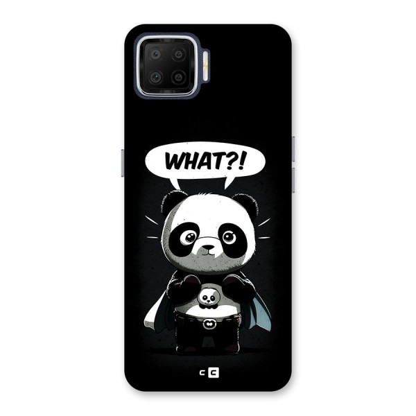 Panda What Confused Back Case for Oppo F17