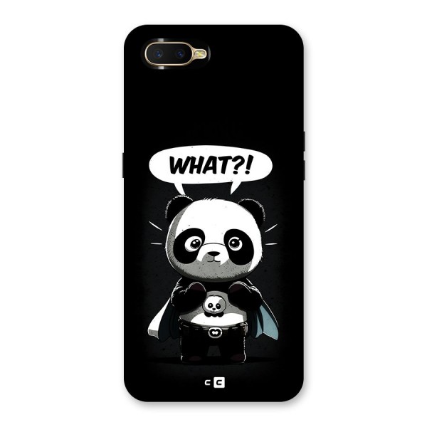 Panda What Confused Back Case for Oppo K1