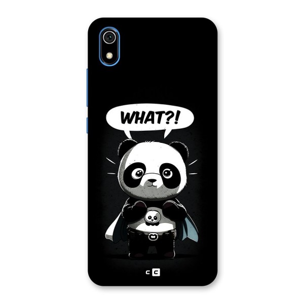 Panda What Confused Back Case for Redmi 7A