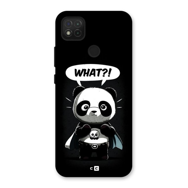 Panda What Confused Back Case for Redmi 9