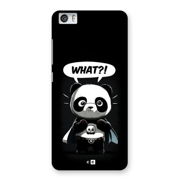 Panda What Confused Back Case for Redmi Mi 5