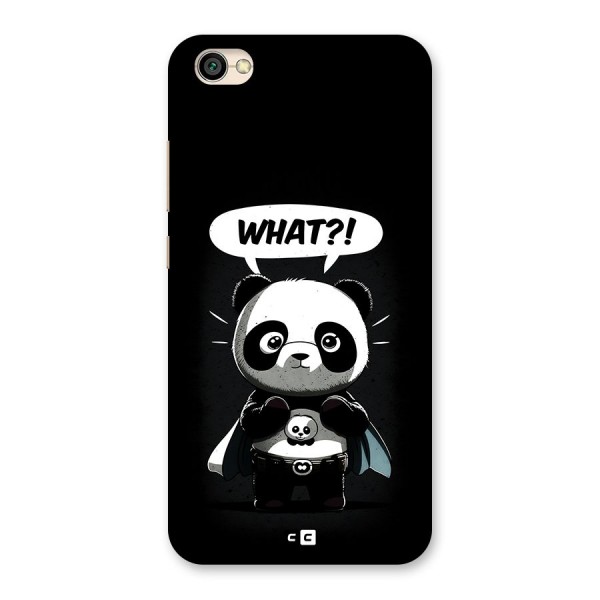 Panda What Confused Back Case for Redmi Y1 Lite