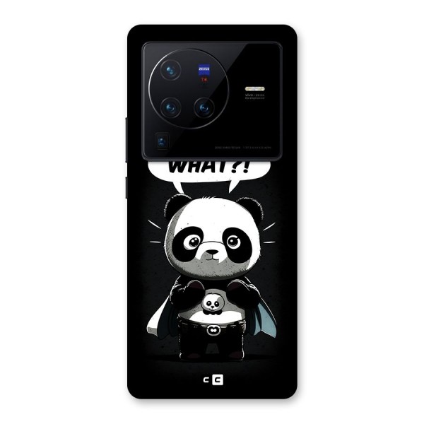 Panda What Confused Back Case for Vivo X80 Pro