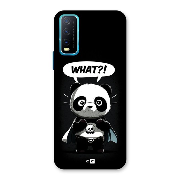 Panda What Confused Back Case for Vivo Y12s