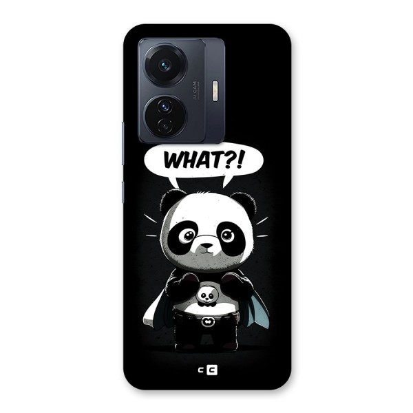 Panda What Confused Back Case for Vivo iQOO Z6 Pro